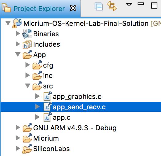 Micrium OS Kernel Lab Final Project Overview Now that we ve covered all of the main aspects of Micrium OS Kernel, it is time to put them all together in a more complicated project.