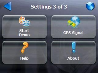Rydeen GPS Configurations GPS Settings Figure 31 GPS Setting The GPS Signal screen displays the following information: Longitude Latitude Speed Altitude Tap From the Settings menu, Tap the GPS Signal