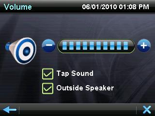 To select more sound control options, please follow below steps. Select Select Tap Sound to able/disable the click sound.
