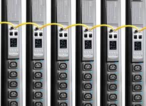 " touchscreen display will be applied. Reduce IP Address Costs within the Network The patented hot pluggable IP dongle provides a highly cost effective method to access W series intelligent PDUs.