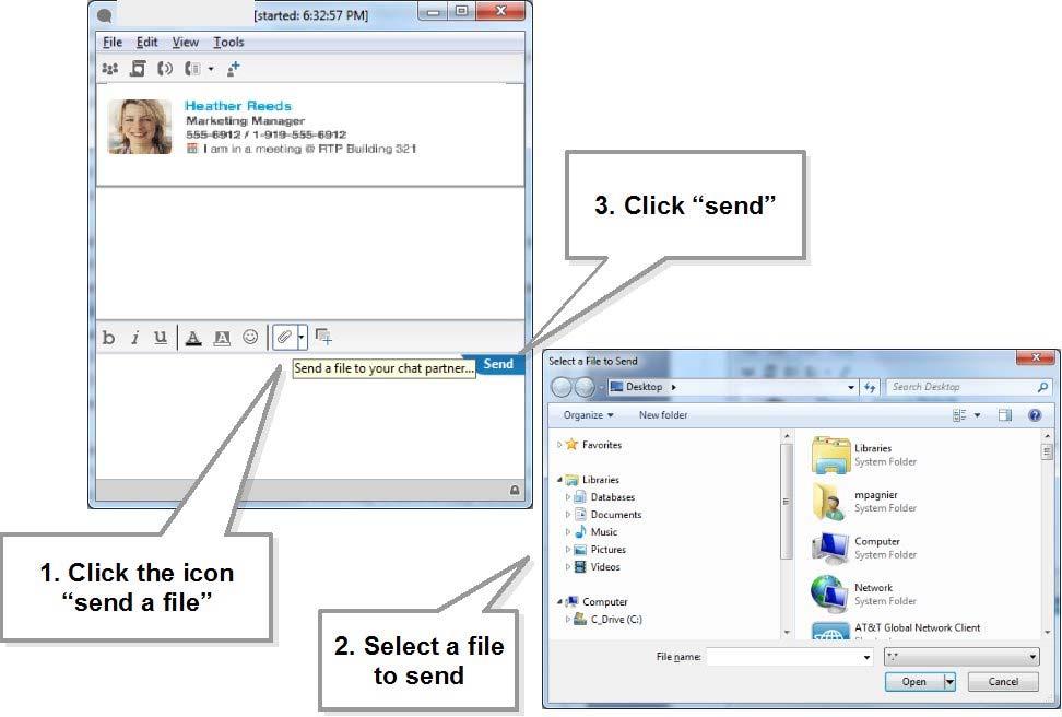 Chat Enhancements Rich Client Screen capture The screen capture tool is an easy-to-use utility integrated natively into your Sametime rich client.