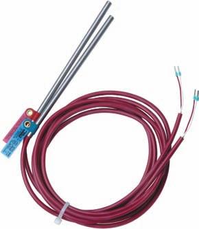 2010 Features A wide range of platinum resistance temperature sensors (as cable or head sensors) in different lengths for direct or sensor pocket mounting.