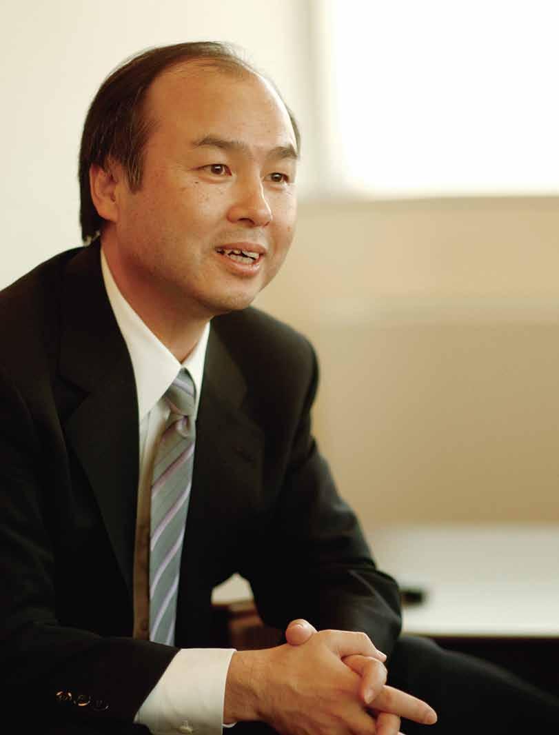 Mr. Masayoshi Son, founder, President and CEO of Japan SoftBank Corp.