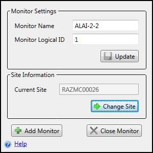 Editing Monitor Settings When you move your mouse across any monitor, the Monitor Settings dialog box automatically appears on every monitor.