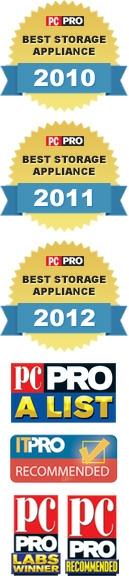range has consistently beaten Fortune-100 server OEM's as the best storage appliance available year-after-year.