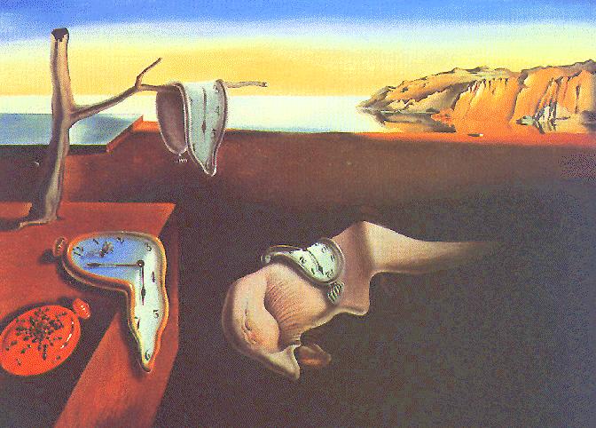 Essential Differences Models of Time continuous time discrete time totally-ordered discrete events Salvador Dali, The Persistence of Memory,