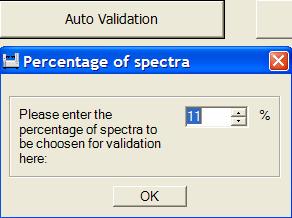 Show Average Show Variance Show Standard Deviation Show Correlation Displays the average over all spectra selected for calibration. Displays the variance over all spectra selected for calibration.