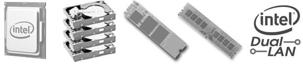 2 SSD for PCI-E which means transfer rates of up to 2,5 GB/s making it up to four times faster as compared to current SATA-SSDs.