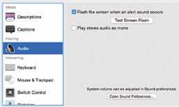 and how sound is played Click on the Keyboard button to access options for