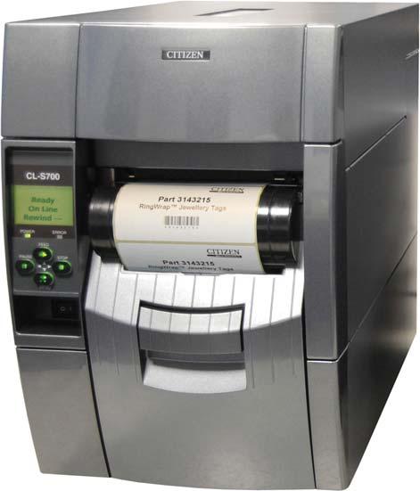 Front Loading Rewinder Our clever and unique CL-S700R includes an internal rewinder that is simplicity itself to use.