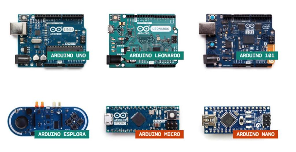 Figure 3: Collection of Arduino boards. (Source Arduino.cc) The latest Arduino boards Provisioning communications continues to be an essential element of any design.
