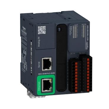 Product datasheet Characteristics TM221ME16RG Main Range of product Product or component type [Us] rated supply voltage Modicon M221 Logic controller 24 V DC Discrete input number 8 discrete input