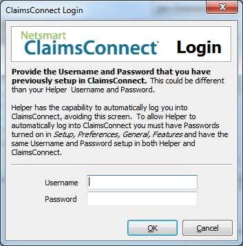 8. Login to ClaimsConnect. 9.