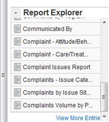 3. Use the scroll bar on the right side of the Report