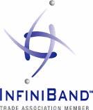 InfiniBand Roadmap Industry Standard Hardware, software, cabling, management Design for clustering and storage interconnect Performance 40Gb/s node-to-node 120Gb/s switch-to-switch 1us application