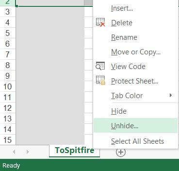 Page 17 Deleting Rows Tutorial Since you are creating a template, you now need to remove any data that is in your spreadsheet (unless you want that data or text to always