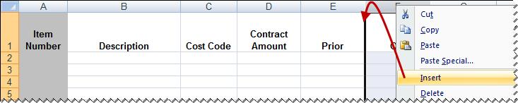 You would need to open (or begin with) your template for Pay Requests (which you might have created following the steps in the previous chapter.