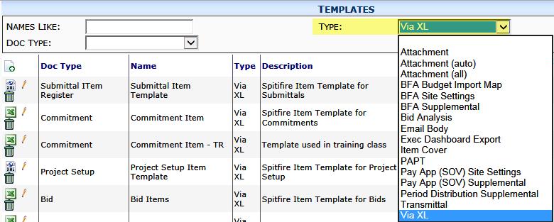 Templates are uploaded into sfpms through the Templates tool found on both the Manage and System Admin Dashboards.