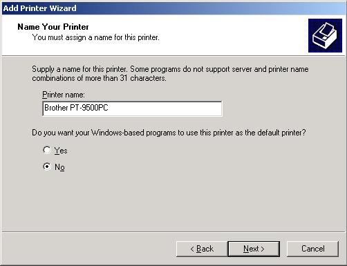7 In the Use Existing Driver dialog box, select whether to keep the existing driver or