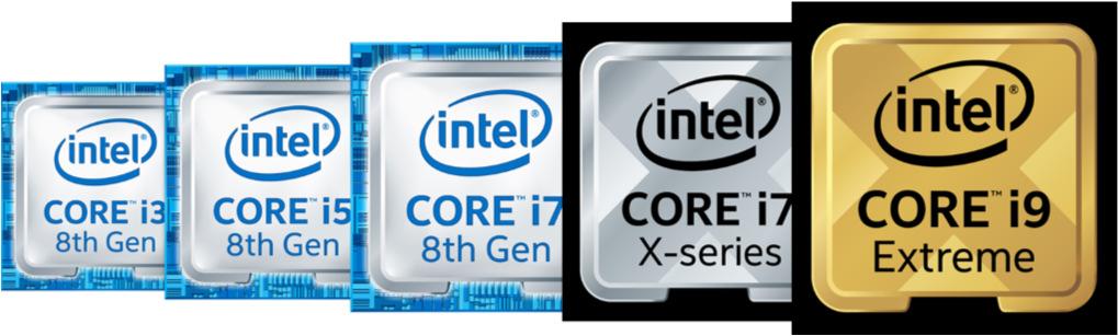 Intel Core i3, i5, i7, or i9!
