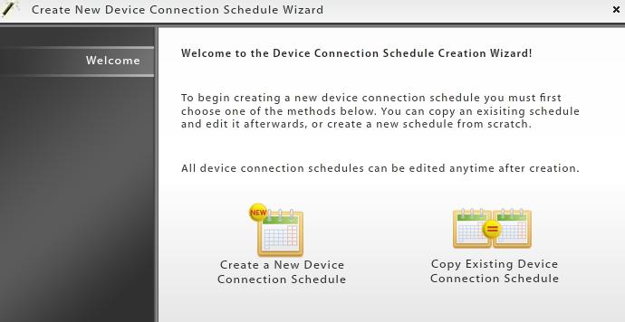 Device Connection Schedules The device connection schedule determines the frequency at which devices connect with the ZENworks Mobile Management server.