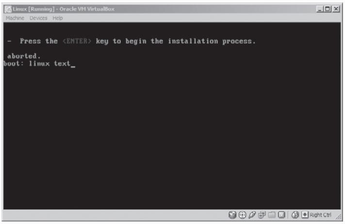 Problems During Installation (continued) Figure 6-9: Starting a