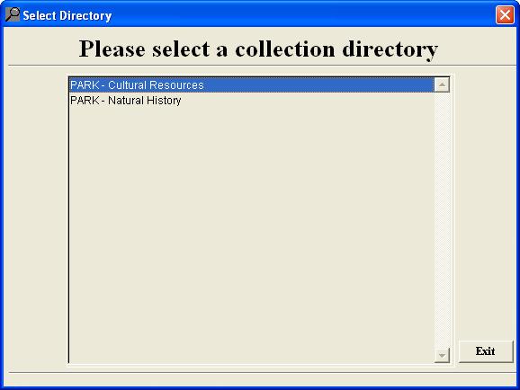 The Home Page combines the old Main Menu and Select Directory page (for modules with two or more directories).