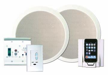 Audio/Video - Home Audio In Wall/Ceiling Speakers ibus On-Wall Docking Station Single Room Kit Simplify your installation with the ibus Wall Dock Single Room Kit from ARIA Audio Systems.
