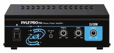 5mm Master volume control Treble and bass level control Dimensions: 8 ¼" (W) x 2 ¾" (H) x 5 7 6" (D) Mfr. #PCA4 50-3705 $72.