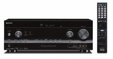 Features: Wi-Fi and Bluetooth built-in 5 HDMI inputs Upconverts/Upscales video signal to near HD ipod/iphone music and video playback via USB 45 watts per channel Model 50-6265 STR-DN030 $499.99 7.