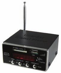 No matter where you take it you will hear from the radio what you hear at home. It even has emergency light and microphone input to use as a loud speaker for group outings. Mfr. #U. 80-7505 $89.