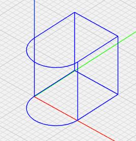 a. Change the cube code to the G03 Counter Clockwise interpolation b.