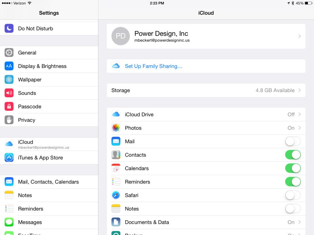to the icloud You can manage what is backed up to your icloud by