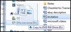 In the navigation pane you will see an image of a CD or DVD and you will see (D:) in the title unless your Disc drive was assigned a different