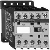 References Control relays k control relays For d.c. control circuit Low consumption control relays (d.c. control circuit) b Mounting on 35 mm rail or Ø 4 screw fixing.