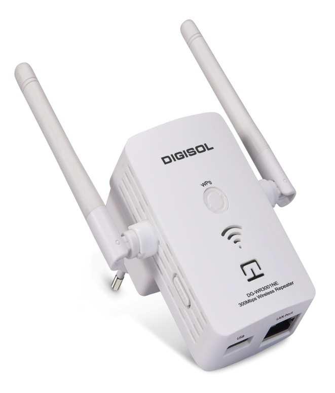 DG-WR3001NE DIGISOL 300MBPS WALL MOUNT WIRELESS REPEATER User Manual V1.