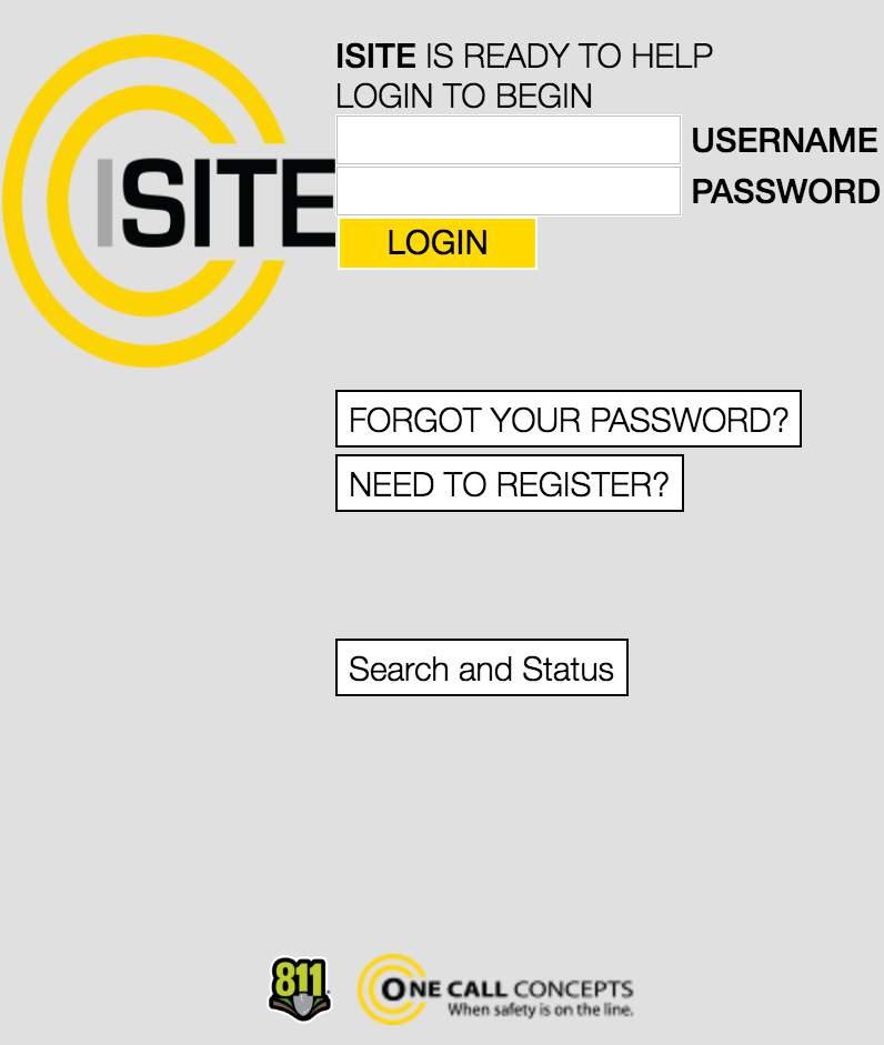 LOGGING IN To access ITIC point your web browser to http://sandbox.occinc.com/isite/ If you do not already have an ITIC login, click the NEED TO REGISTER?