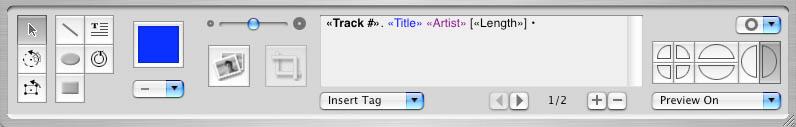 Assign to Selected Design - assign the current track list to the selected design Track List - double-click to edit anything in the list; drag & drop to re-order tracks Add Row, Remove Row(s) - add or