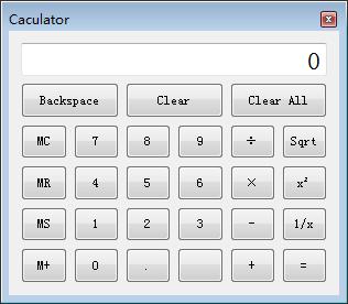 Select the function of Exit in the control menu to exit the Clock. Fig. 2-47 Control Menu 2.2.11.2 Calculator Calculator.