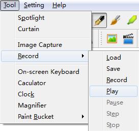 Fig. 2-59 Menu 2.2.11.8 On-screen Keyboard Single click the button of On-screen Keyboard, to pop up a virtual keyboard,as shown in Fig. 2-60 On-screen Keyboard.