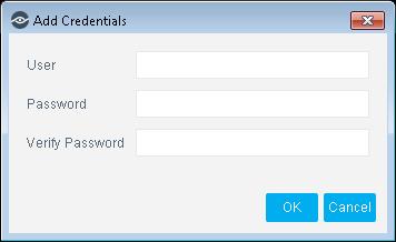 Define a user name and password for the web service client. Select OK. The user is displayed in the Users table. 5. Define Authentication Security Settings.