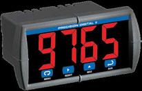 1 resolution with RTD Sunlight readable display Maximum/minimum display Linear or square root with low-flow cutoff Transmitter power option Modbus RTU & LabVIEW driver Shallow depth enclosure