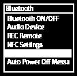 step below: 1 Select [ Bluetooth] - [Bluetooth