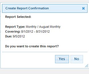 3. If you have not already selected an election, do so now with the dropdown entitled Select Election. 4. Next, you will use the Create a New Report dropdown to select the report you wish to enter.