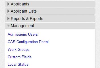 Accessing your Programs To access your programs and their configuration settings: 1. Log into WebAdMIT (http://nursingcas.