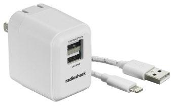 RadioShack 3-Foot Lightning Charge/Sync Cable $17.
