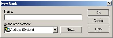 Setup Dialog Advanced Set Defaults OK Cancel Click this button to open the Rank Rules dialog for the selected rank.