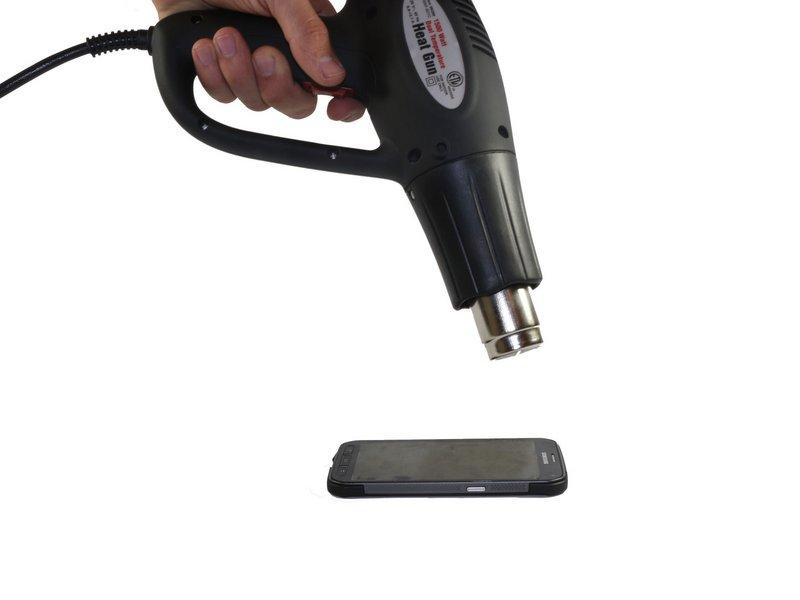 The heat gun operates at high temperatures, and it may