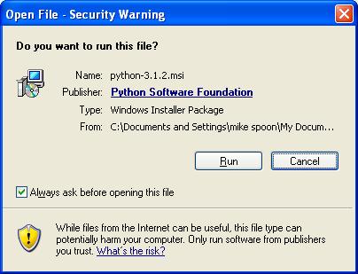 a security warning and prevent running the software, click continue anyway and Run the setup. It will show the application signed by Ajax Software Kft.