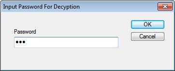 After a file is successfully encrypted, a lock will be added to the file